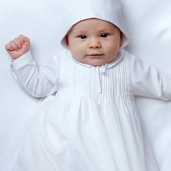 Sarah Louise Christening Gown & Cap - 1175